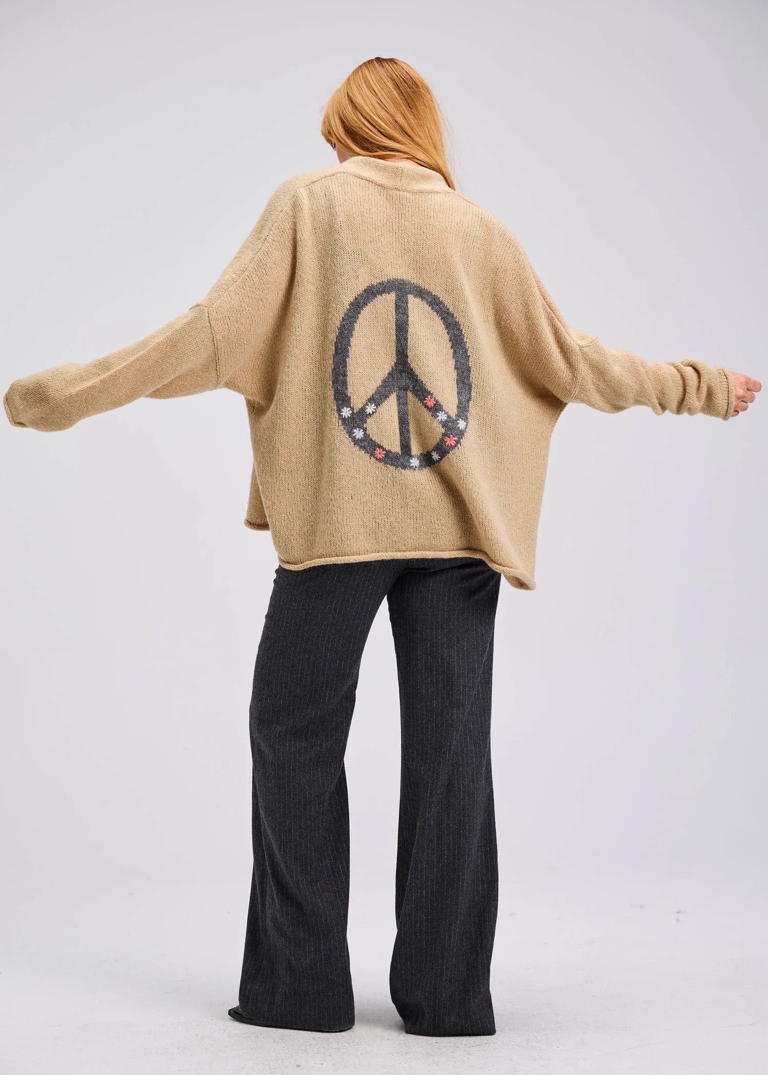 FINAL SALE | Loft Peace Sign Cardi