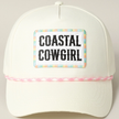 Coastal Cowgirl Embroidery Patch Pink Band