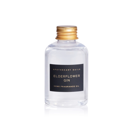 Apothecary Guild Opal Glass Reed Diffuser in Gift Box - Refill | Elderflower