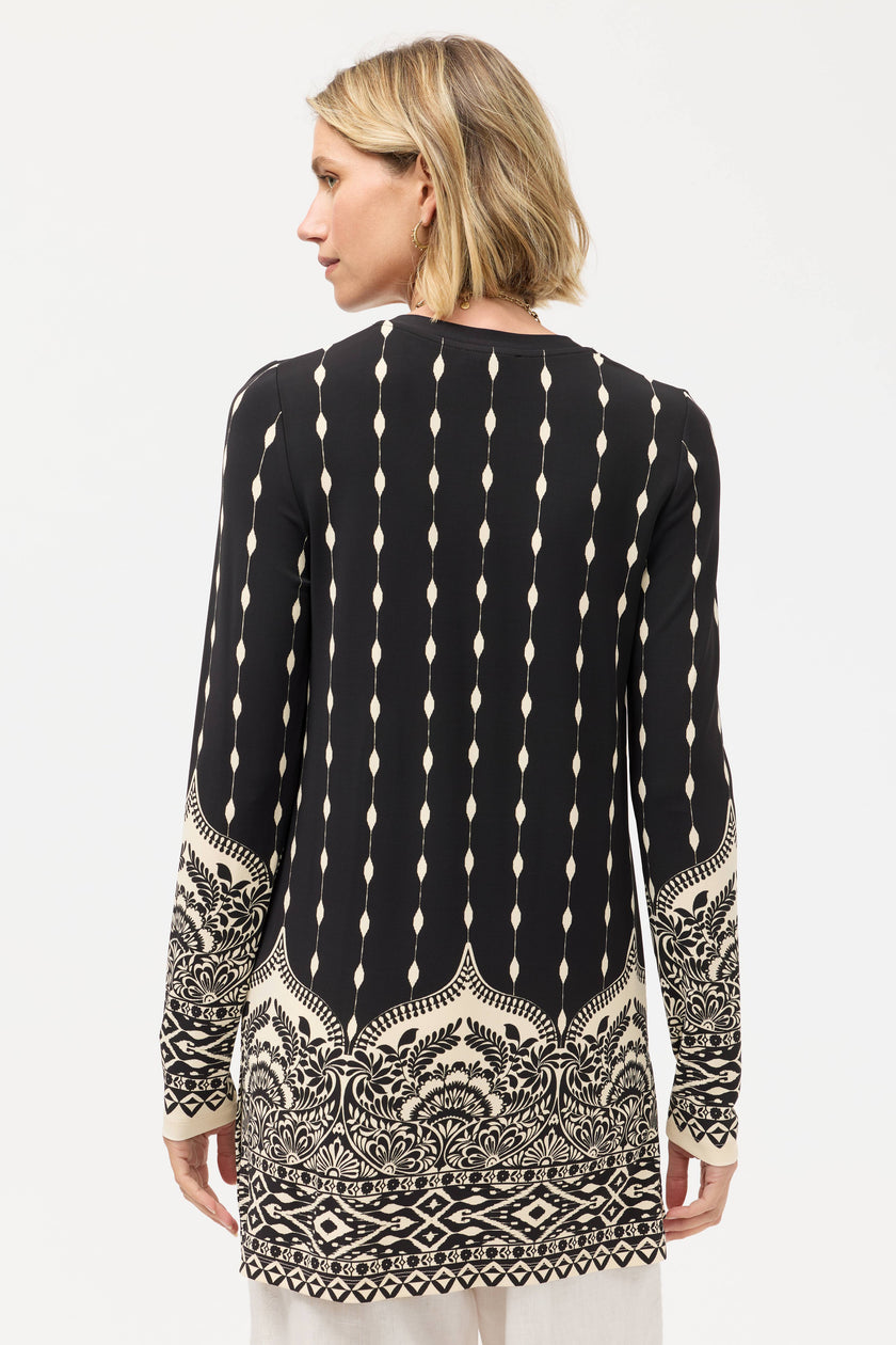 Johnny Was Demi V-Neck Tunic lilith back