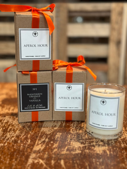 Aperol Hour Scented Votive Candle