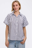 Paula Puff Sleeve Button Down Shirt