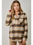 The Ava Plaid Shirt Jacket