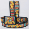Tooled Sunflower & Serape Western Belt