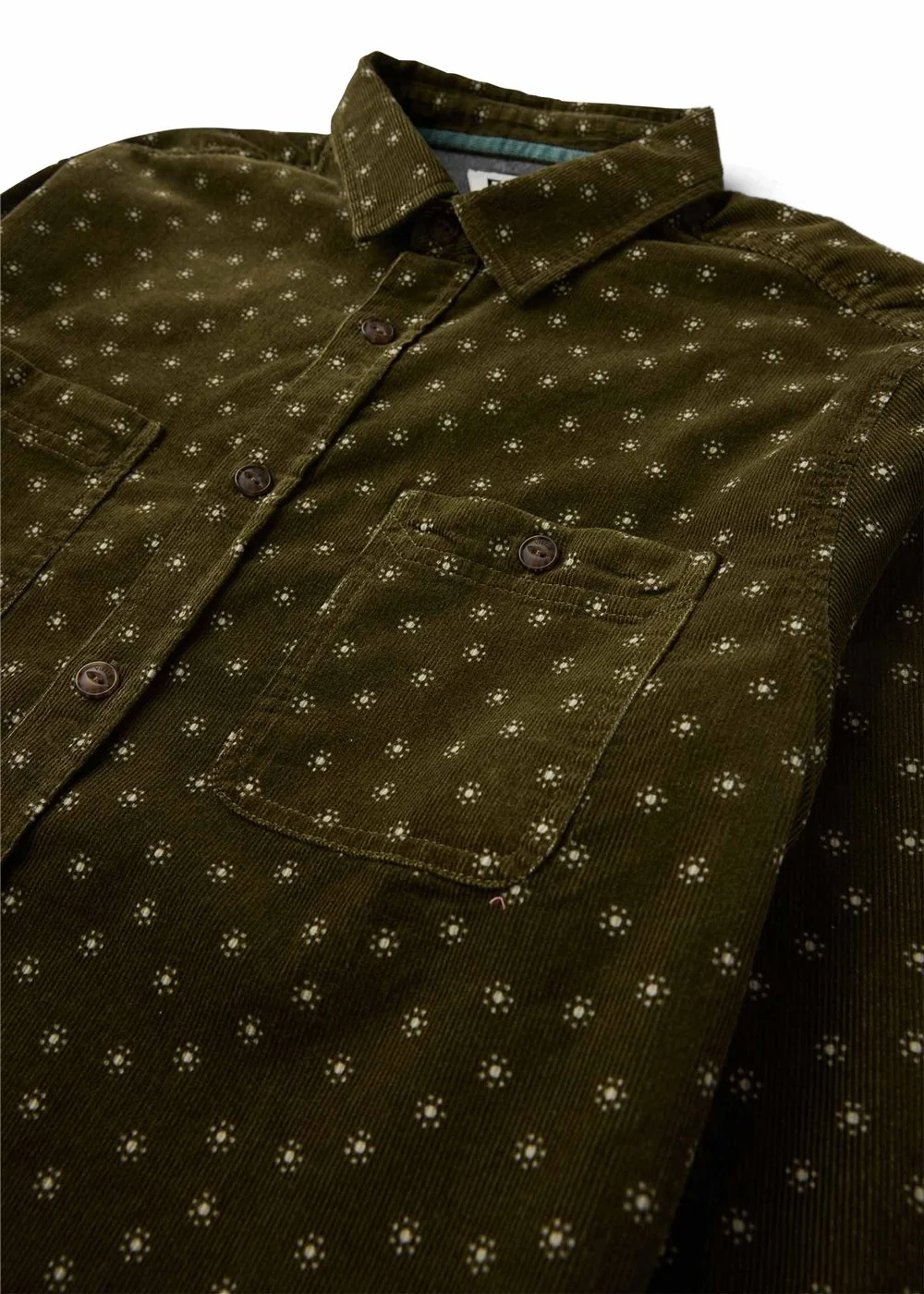 Rails Cord Printed Eco LS Shirt
