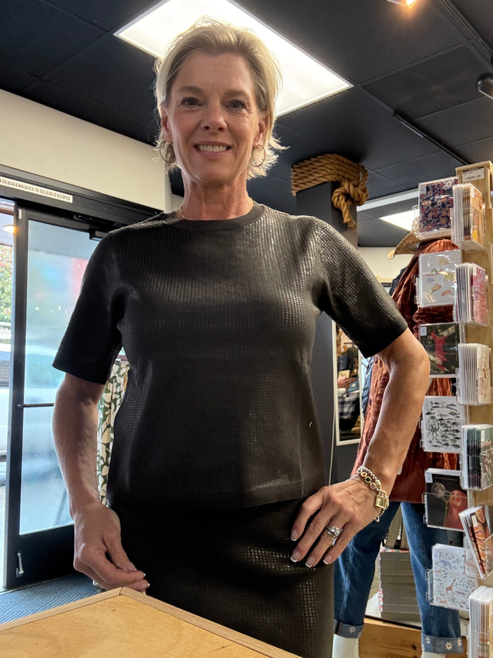 SPARKLE SEQUIN SWEATER