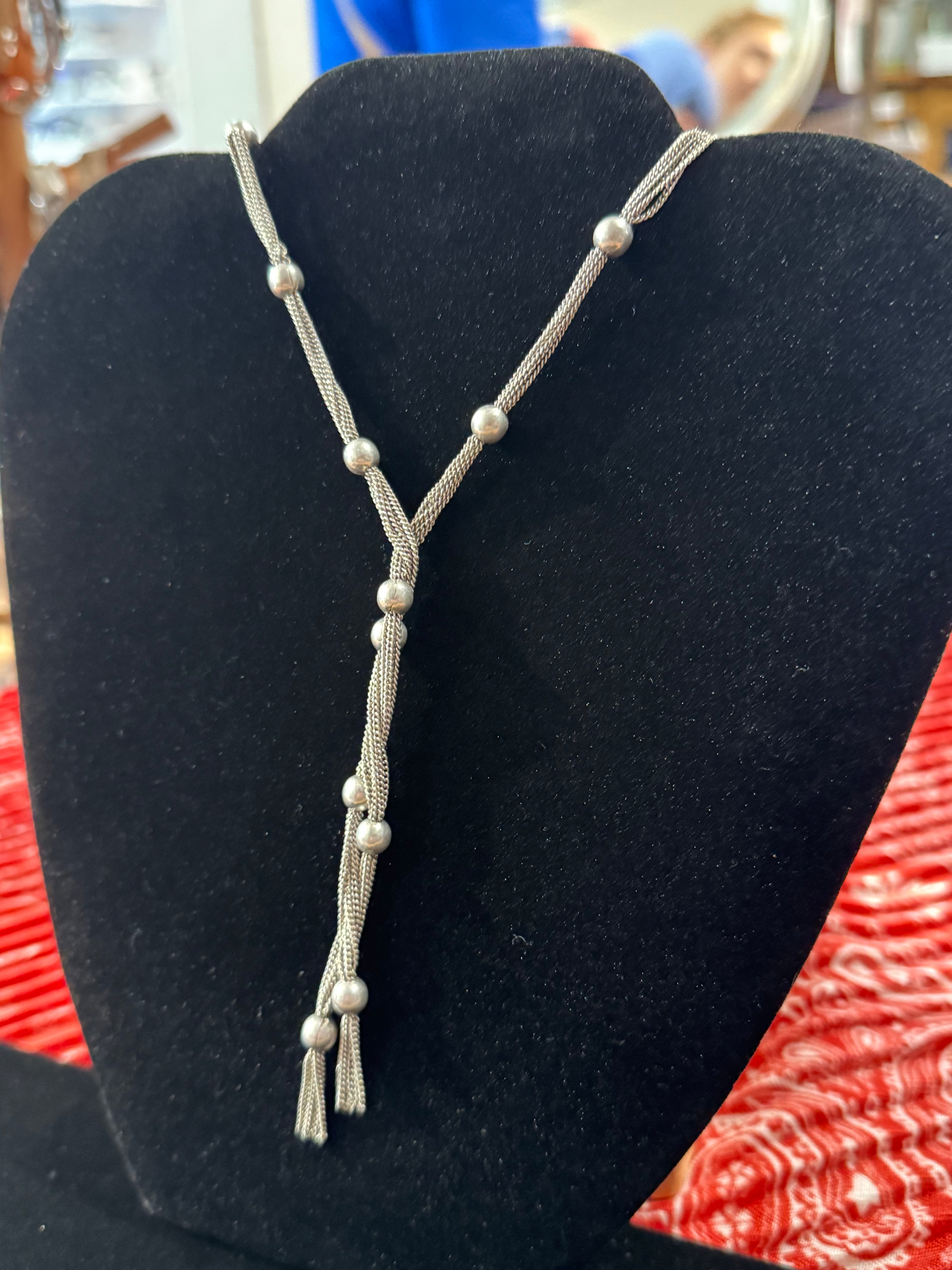 Lairat Gunmetal Necklace  NW-25-106
