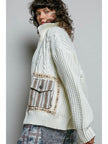 Oversized Whimsy Pocket Cardigan