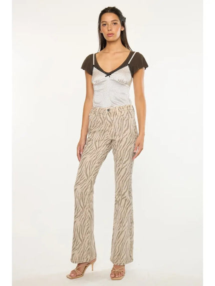 HIGH RISE FLARE JEANS