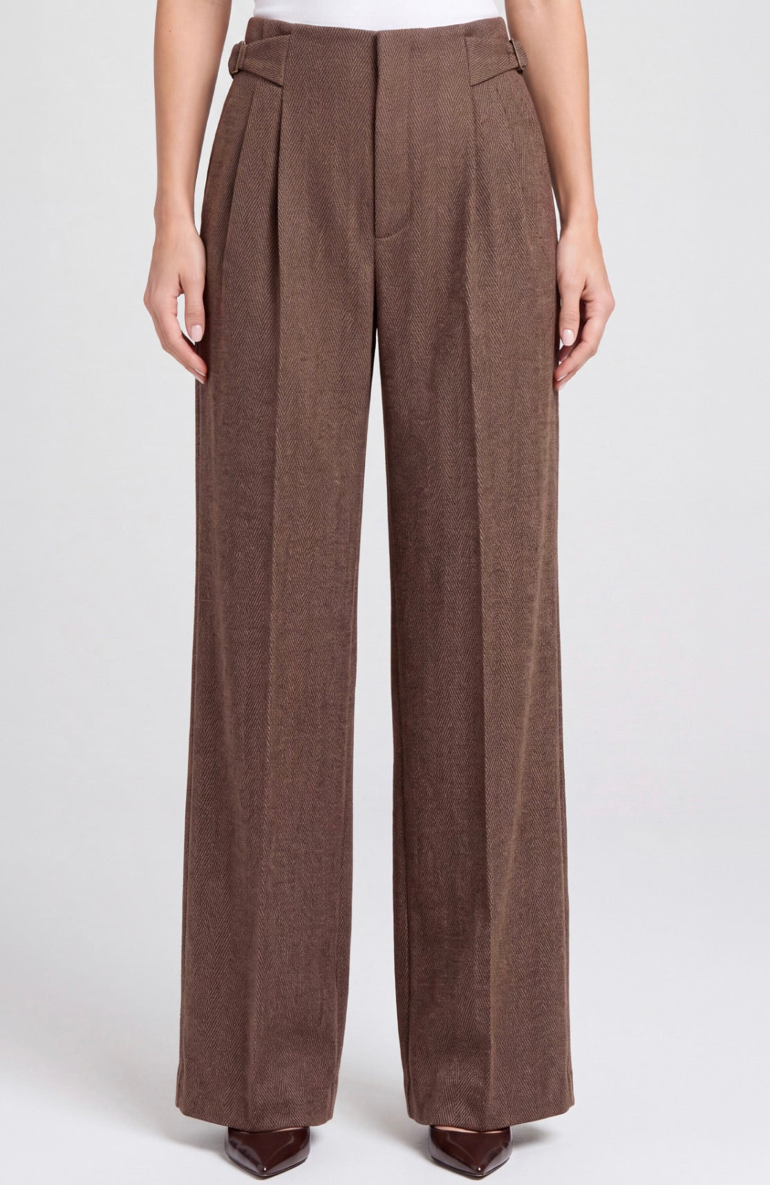 Addys Pleated Wide Leg Trouser