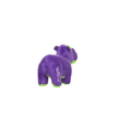 Tuffy Dog Toys | Mighty Jr Safari Hippo Purple back