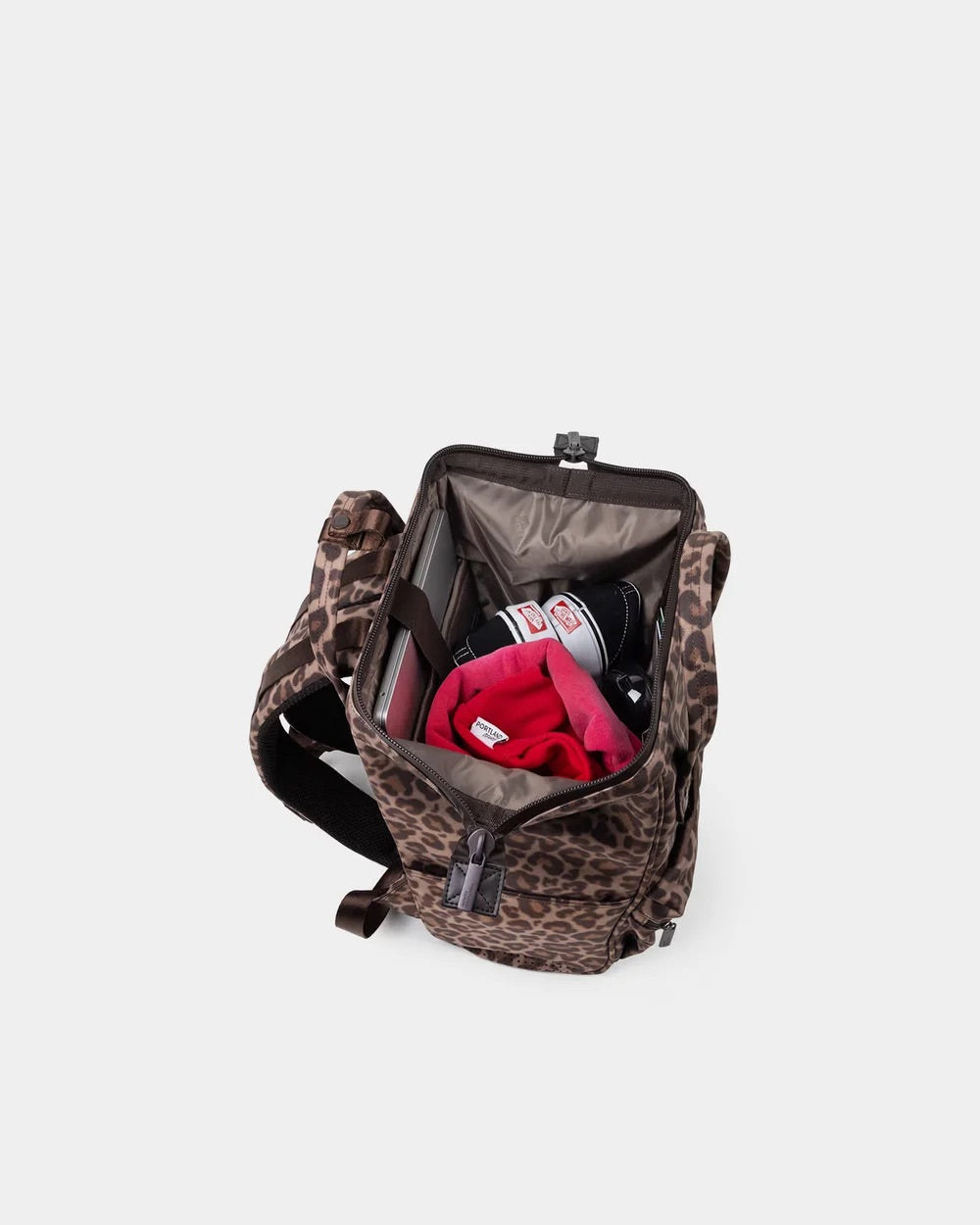 Cascade Backpack Compact Leopard