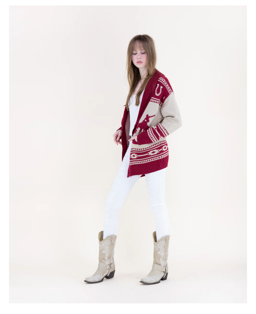 Rodeo Desert Shawl Collar Cardigan side