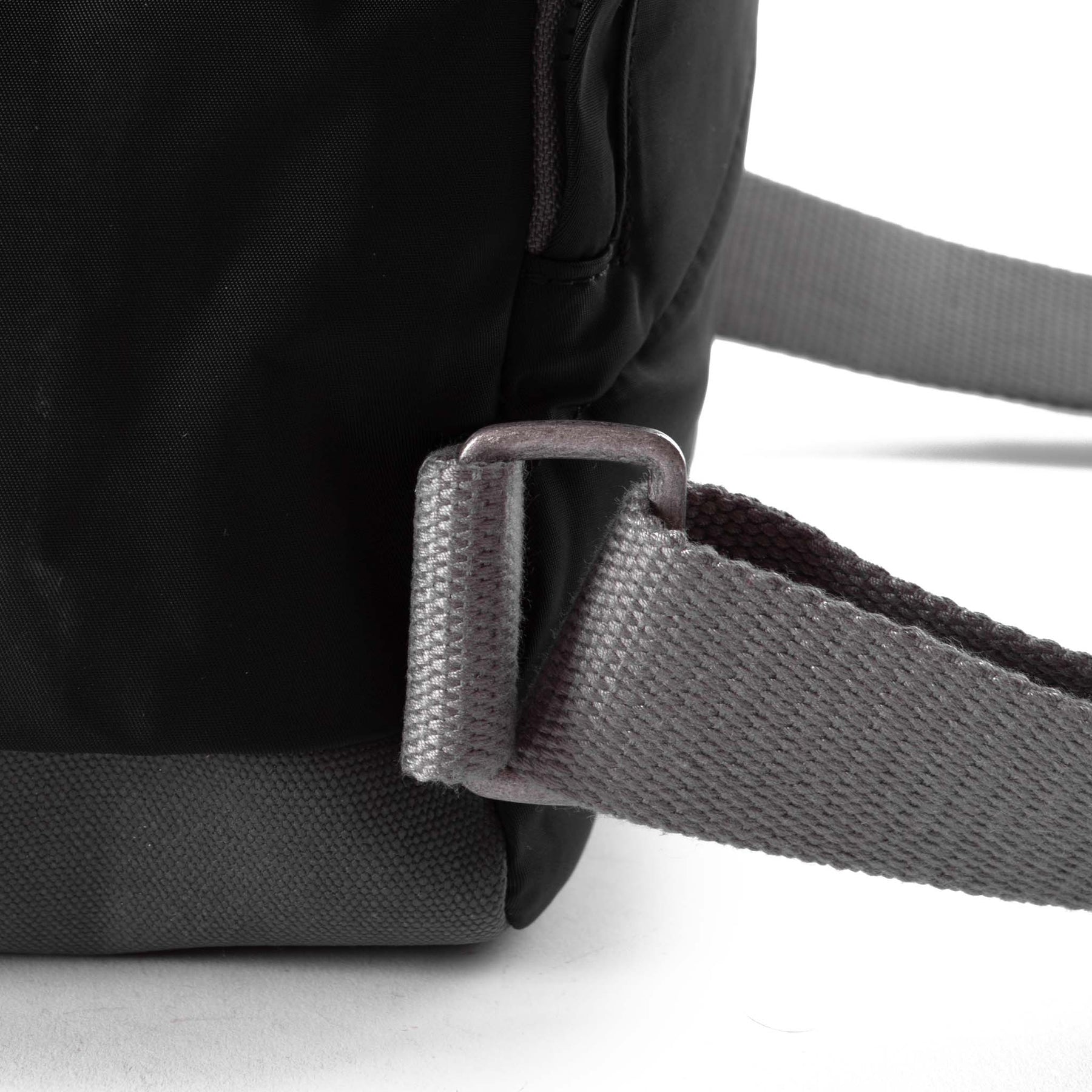 Ori London Canfield B (Nylon) Medium Bag | black back strap