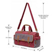 Stone Creek Duffel Bag Burgundy