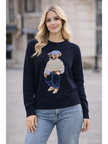 Teddy Bear Knit Sweater