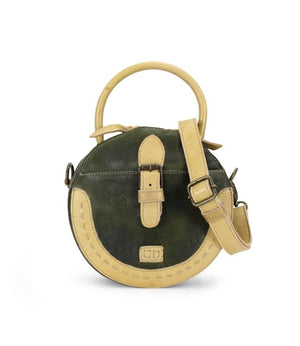 Bed|Stu ArenField Round Crossbody Moss Gold Rustic