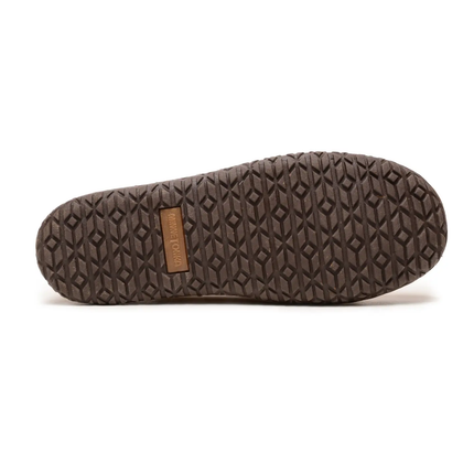 Women's Suede Sheepskin Lined Indoor/Outdoor Slippers sole