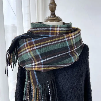 Winter Plaid Scarf