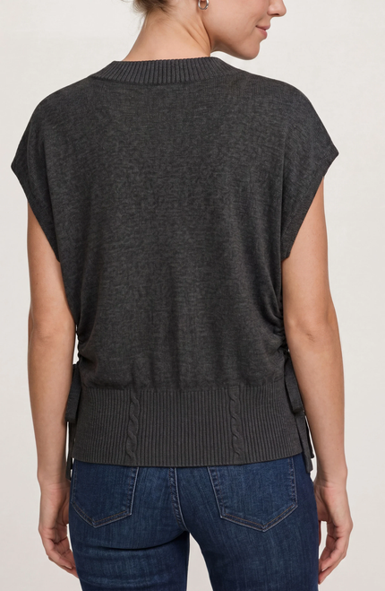 Pattys V-Neck Dolman Sweater with Ties