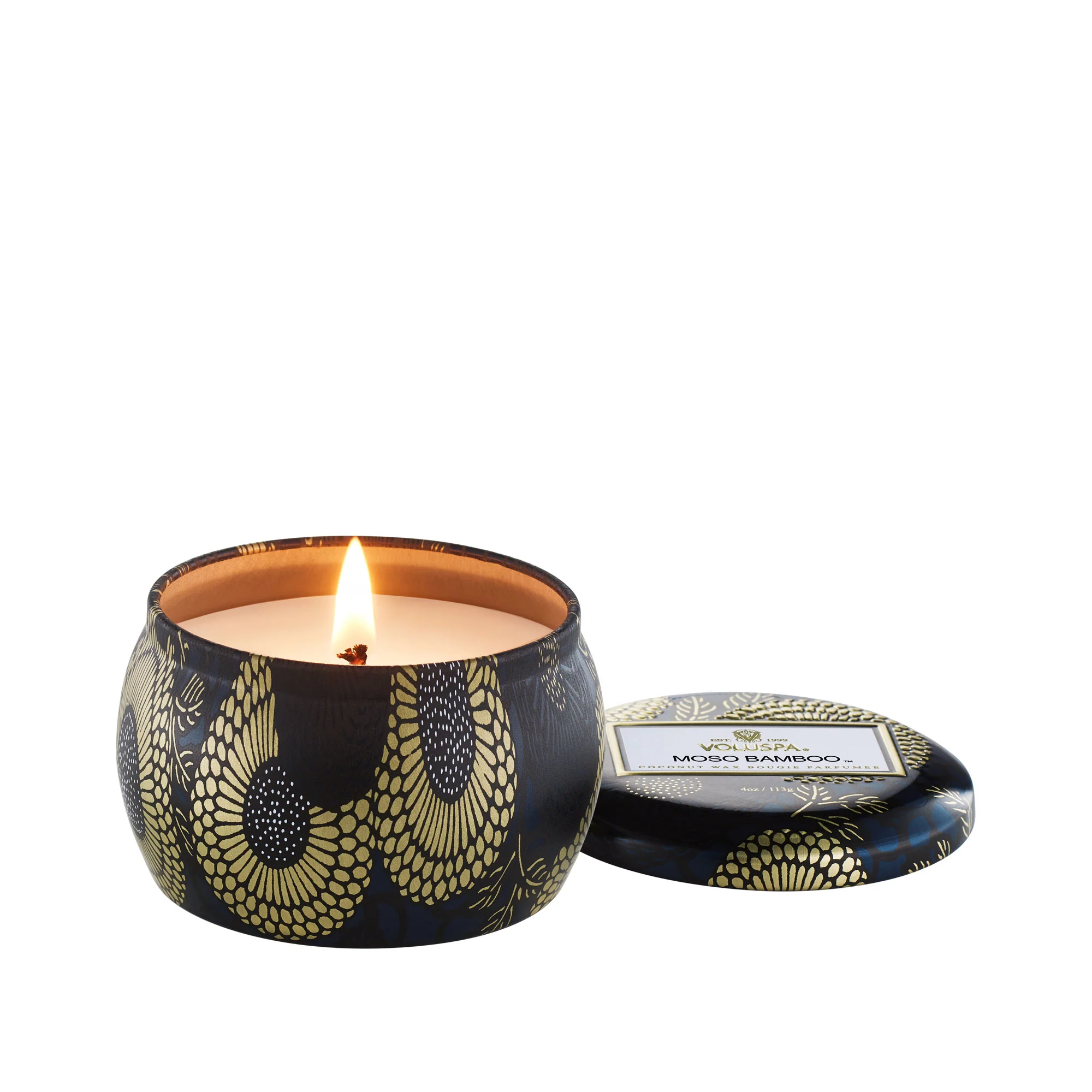 Bamboo  MINI TIN CANDLE