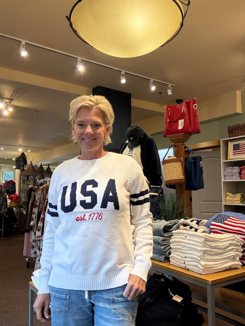 USA Est. 1776 Sweater