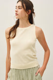 Martha Boatneck Sweater Tank 