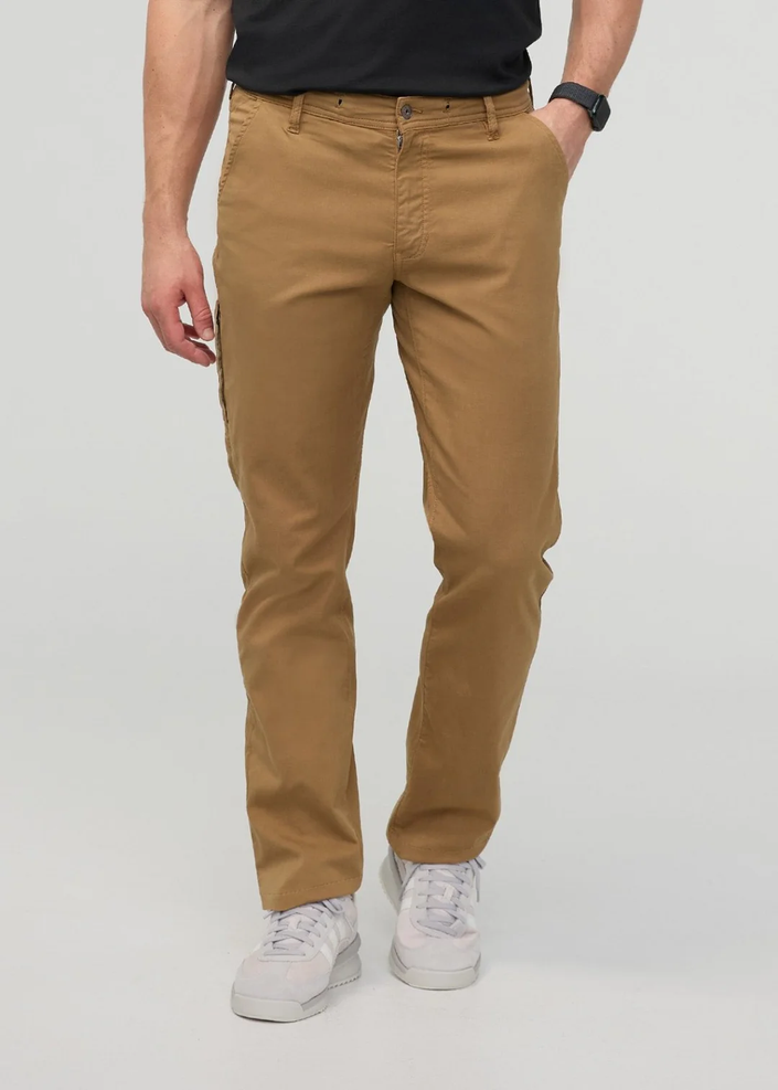 Live Lite Traveller Pant tan-front