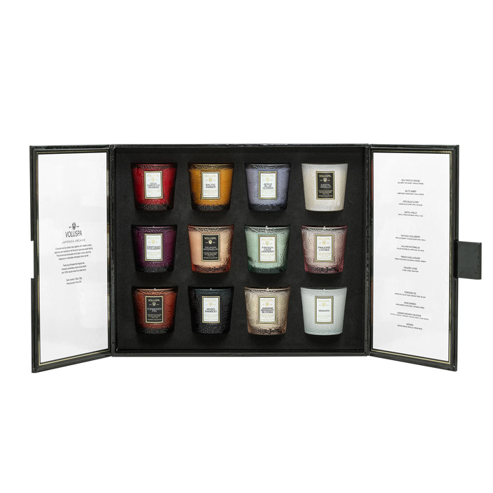 Japonica Archive 12 Votive Gift Set