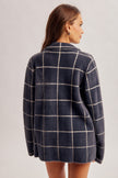 Lena Check Motif Eyelash Shacked