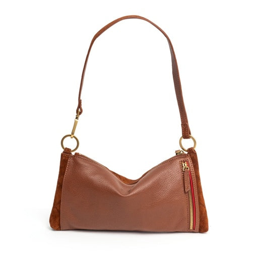 kyle chocolate diamond suede/antique gold NA back
