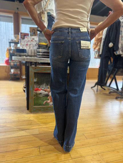 Low Rise Wide Leg Jean
