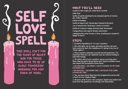 Nobody Really Has Their Sh*t Together: Doodles To Make You Feel Kind Of Better inside self love spell