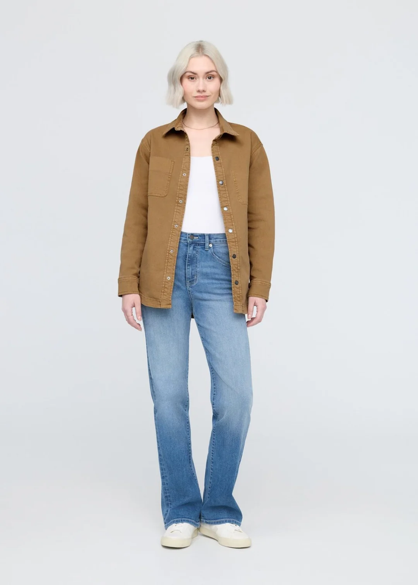 Women's LuxTwill Overshirt front