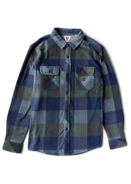 Vissla Eco-Zy Polar LS Flannel - dtg front