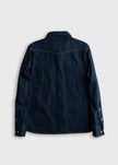 Saddleback Shirt, indigo dye-back