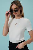USA Cocktail T-Shirt,white-front