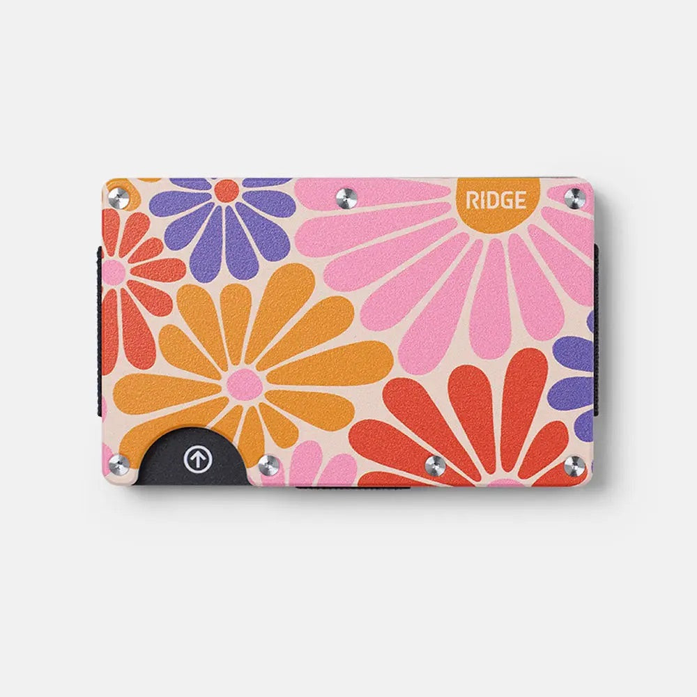 Ridge Wallet | Flower Power | Both