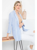 Linen Blend Stripe Blazer front/side