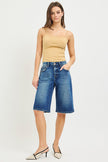 Slouchy Burmuda Short -Stretchy