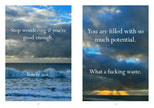 Sorry in advance for making things weird.: A Disappointing Affirmations Collection