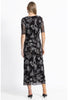 Johnny Was MAYA MESH MIDI DRESS Louise Black back