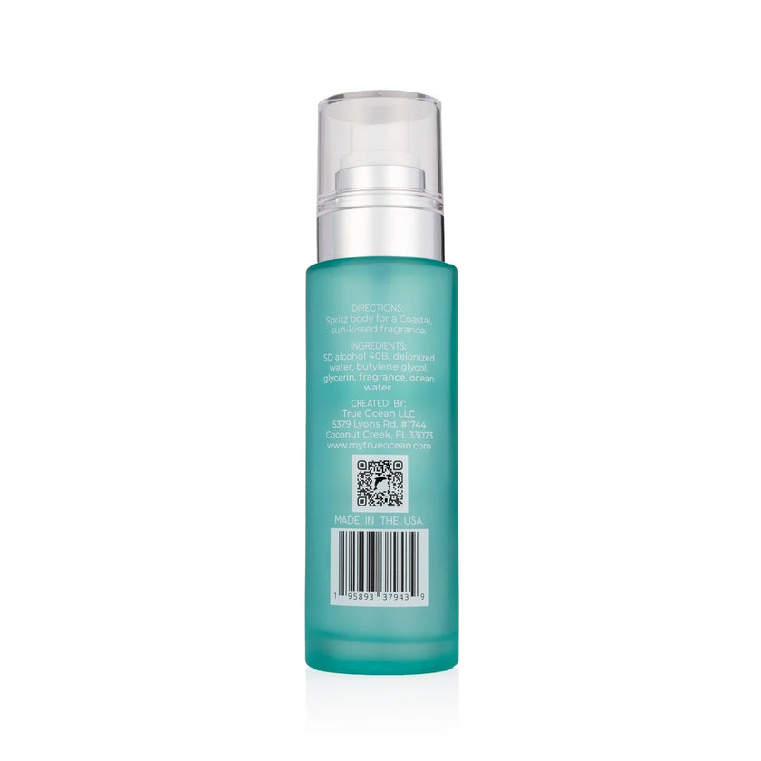 True Ocean Body Spray-ingredients