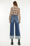 Rebeca High Rise Ankle Wide Leg Pant