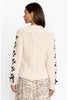 Johnny Was Anessa Bow Cardigan back