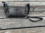 Handbag, Metal Studded Sling Bag,Handcrafted Bag - Hawysia