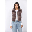Pammy Puffer Vest w Welt Pockets
