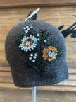 Sequin Wildflower Bouquet Beanie