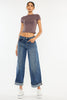 Londyn High Rise Cropped Wide Leg Jean