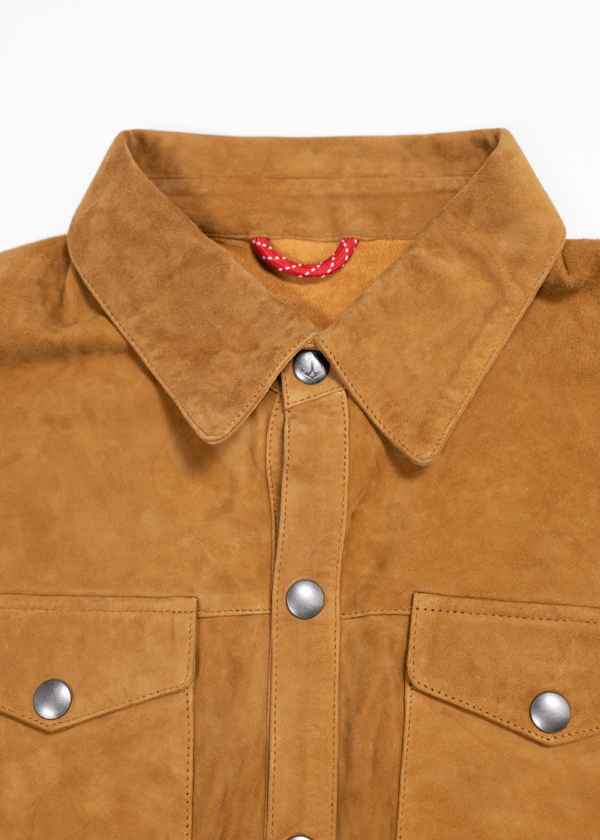 Roughneck Shirt Jacket button/collar detail